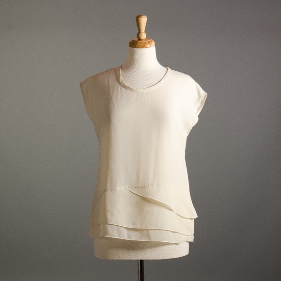 NIC+ZOE Other - [Nic+Zoe] tiered poly blouse
